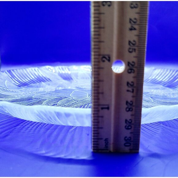 Arcoroc Canterbury Crocus Dinner Plate Cake Serve Ware Set Of 3 Measures 10.75 - Picture 10 of 10